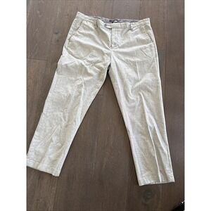 Ted Baker London Tall Fit Size 38 Gray Dress Pants